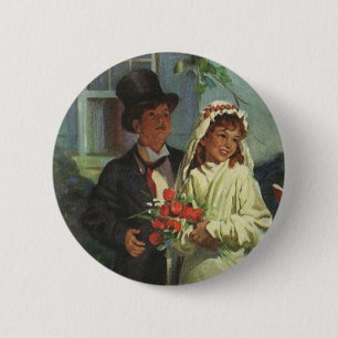 Hochzeit im Vintage-Stil, Kinder spielen Braut und Button