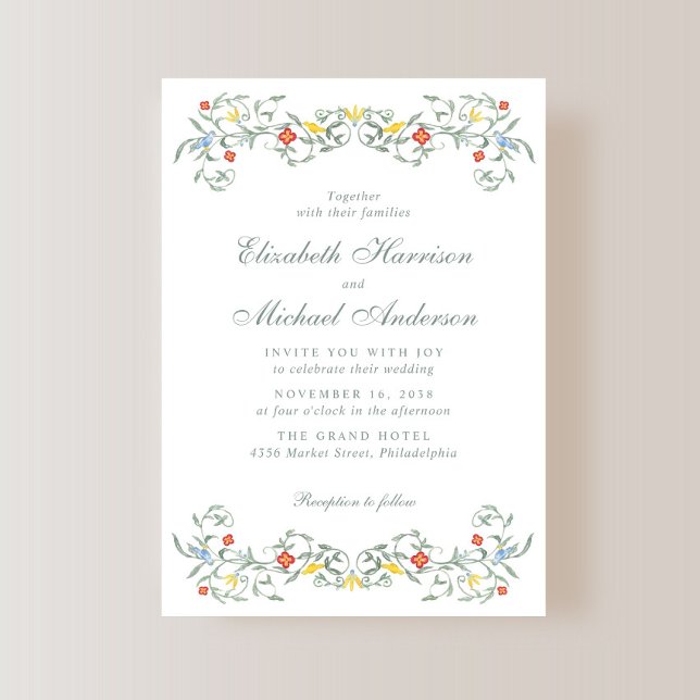 Hochzeit im Vintagen Garten Einladung (Von Creator hochgeladen)