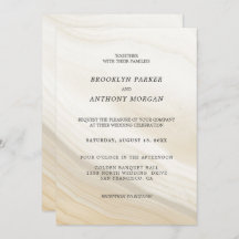 Hochzeit in Beige und Graumarmor