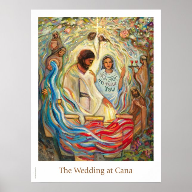 Hochzeit in Cana-Poster Poster (Vorne)