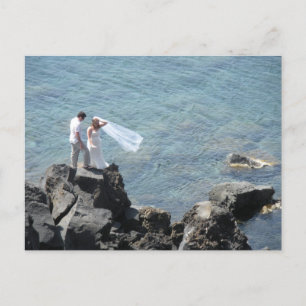 Hochzeit in Griechenland Feiertagspostkarte