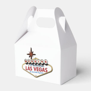Hochzeit in Las Vegas Gefallen Box Geschenkschachtel