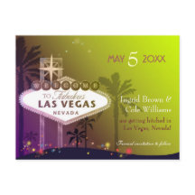 Hochzeit in Las Vegas Nevada Save the Date