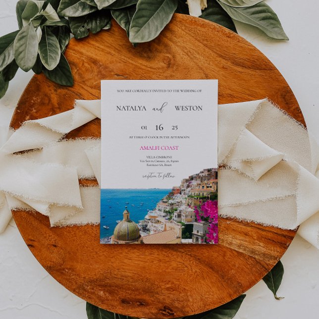 Hochzeit in Urlaubsort Amalfi Einladung (Von Creator hochgeladen)