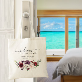 Hochzeit in Urlaubsort Burgund Tragetasche