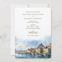 Hochzeit in Urlaubsort Istanbul Türkei