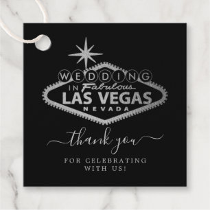 Hochzeit in Urlaubsort Las Vegas Geschenkanhänger
