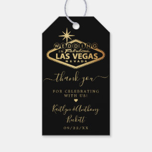 Hochzeit in Urlaubsort Las Vegas Geschenkanhänger