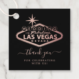 Hochzeit in Urlaubsort Las Vegas Geschenkanhänger