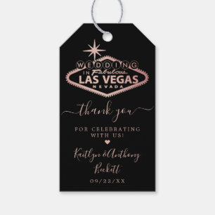 Hochzeit in Urlaubsort Las Vegas Geschenkanhänger
