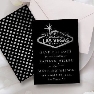Hochzeit in Urlaubsort Las Vegas Save The Date