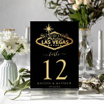 Hochzeit in Urlaubsort Las Vegas Tischnummer<br><div class="desc">Feiern Sie stilvoll mit diesen modernen und sehr trendigen Hochzeitskarten. Dieses Design lässt sich leicht mit Ihrer speziellen Veranstaltungssprache personalisieren und Ihre Gäste werden begeistert sein, wenn sie diese fabelhaften Tischnummern sehen. *** WIE SIE BESTELLEN *** Bitte passen Sie Ihre Tischnummer an und fügen Sie sie zu Ihrem Warenkorb hinzu....</div>