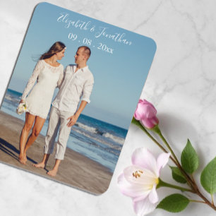 Hochzeit in Urlaubsort von personalisierten Fotos Mousepad