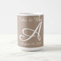 Hochzeit-/Jubiläumssacktasse