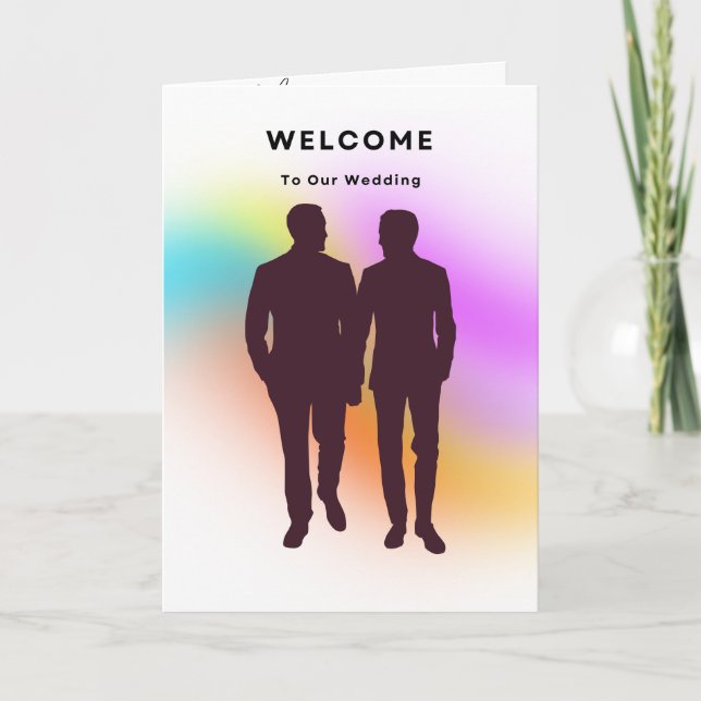 Hochzeit Karte (Vorderseite)