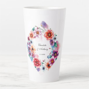Hochzeit kreative Blumenbezeichnungen von Paar & D Milchtasse