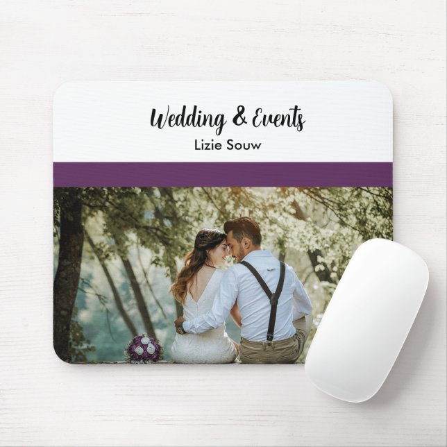 Hochzeit lila und weiß mousepad (Mit Mouse)