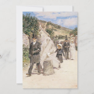 Hochzeit März von Theodore Robinson Einladung