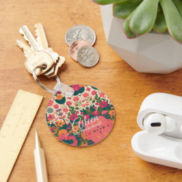 Hochzeit maßgeschneiderte Bridesmaid Schlüsselanhänger