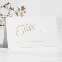Hochzeit mit Gold & White Romantic Classic Typogra