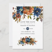 Hochzeit mit Ingwer und Navy