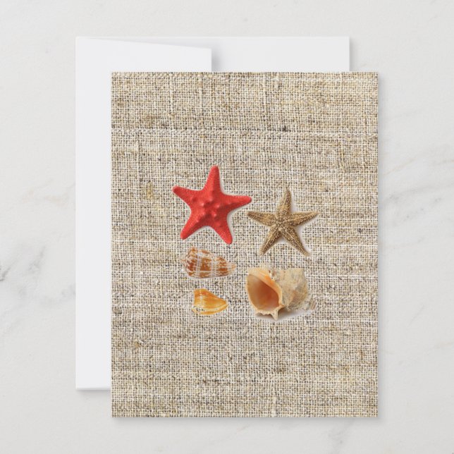 Hochzeit mit Seeblick Einladung (Vorderseite)