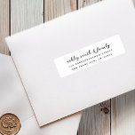 Hochzeit Moderne Elegant Chic Gastnamen & Adresse Aufkleber<br><div class="desc">Besteht aus einfachen Sans Serif und spielerischer Schrift Typografie. Diese Elemente sind einfach,  elegant und modern. Das hat 30 kleinere Aufkleber in einem Blatt. Dieses wurde von White Paper Birch Co. exklusiv für Zazzle entworfen. Abrufbar unter: http://www.zazzle.com/store/whitepaperbirch</div>