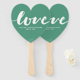 Hochzeit moderner Liebe Fächer