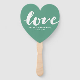 Hochzeit moderner Liebe Fächer