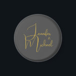 Hochzeit Moderner Minimalistischer Schlichter Kall Magnet<br><div class="desc">Sie können die Schriftart und Farben leicht ändern. Sie können auch Ihr Logo und das Hintergrundbild hinzufügen,  wie Sie möchten.</div>
