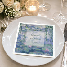 Hochzeit Monet Florale Seerosen Elegant 