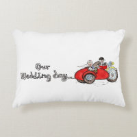Hochzeit Motorrad & Beiwagen Braut und Bräutigam