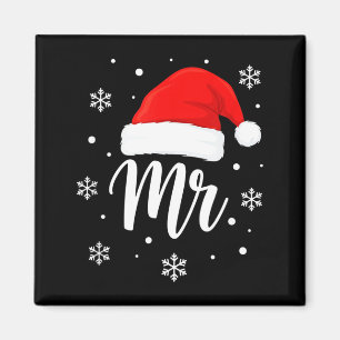 Hochzeit Mr. Santa Hut, Mr. Weihnachten Schneefloc Magnet