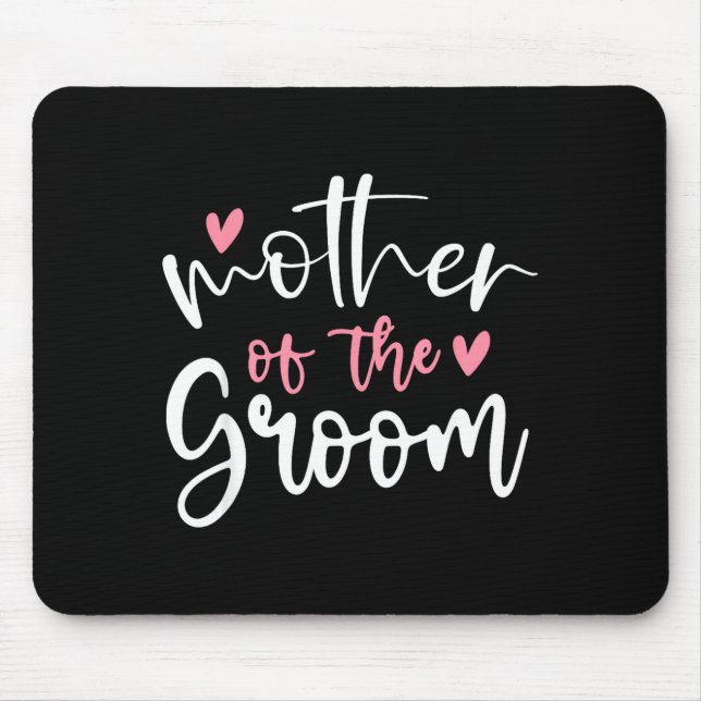 Hochzeit Mutter des Bräutigams Mama Junggesellinne Mousepad (Vorne)