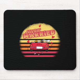 Hochzeit nur verheiratete Braut Groom Verheiratet Mousepad