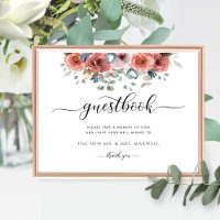 Hochzeit oder andere, Blütenblume, Gästebuchunters