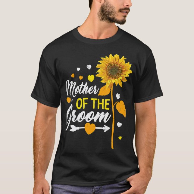 Hochzeit passendes T-Shirt Mutter des Bräutigams S (Vorderseite)