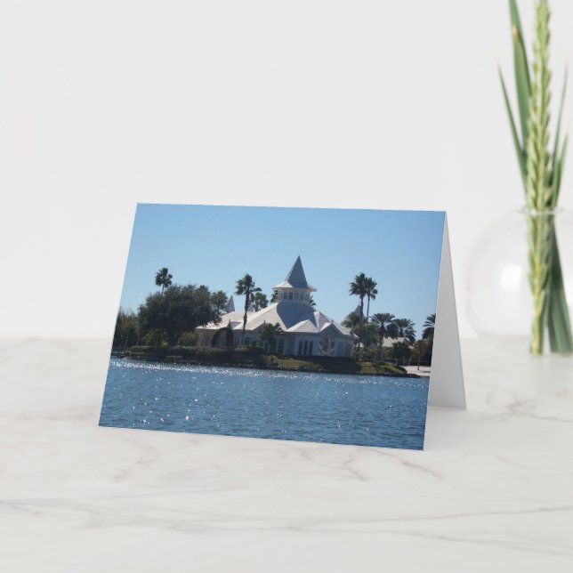 Hochzeit Pavillion Karte (Vorderseite)