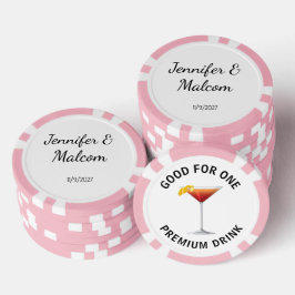 Hochzeit Poker Chip Geschenke