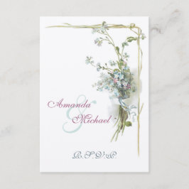 Hochzeit RSVP vergesst mir Noten