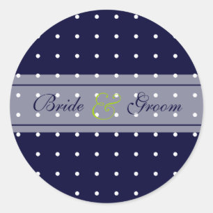 Hochzeit Runder Aufkleber