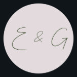 Hochzeit Runder Aufkleber<br><div class="desc">Genießen Sie den Charme unserer Liebe Notes Wedding Classic Round Sticker, die perfekte Ergänzung zu Ihrem Liebe-Fest. Mit seinem zeitlosen Design und seiner skurrilen Touch verleiht dieser Aufkleber Ihren Gastgeschenke Hochzeiten und Ihrem Dekor einen angenehmen Akzent und macht Ihren besonderen Tag noch unvergesslicher. Zeitlose Schönheit: Unsere Liebe Notes Wedding Classic...</div>