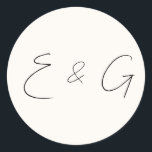 Hochzeit Runder Aufkleber<br><div class="desc">Genießen Sie den Charme unserer Liebe Notes Wedding Classic Round Sticker, die perfekte Ergänzung zu Ihrem Liebe-Fest. Mit seinem zeitlosen Design und seiner skurrilen Touch verleiht dieser Aufkleber Ihren Gastgeschenke Hochzeiten und Ihrem Dekor einen angenehmen Akzent und macht Ihren besonderen Tag noch unvergesslicher. Zeitlose Schönheit: Unsere Liebe Notes Wedding Classic...</div>