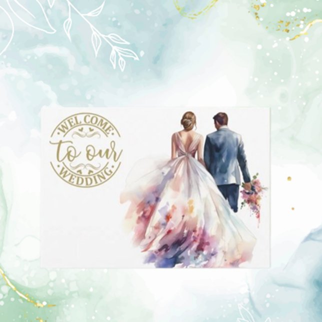 Hochzeit Rustic Classic Boho Floral Begleitkarte (Celebrate your special day with our rustic boho floral enclosure card)