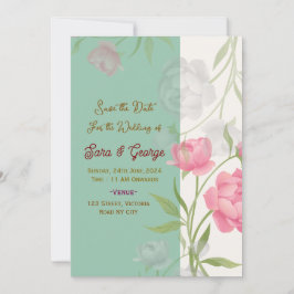 Hochzeit Save-the-Date-Einladungen  Einladung