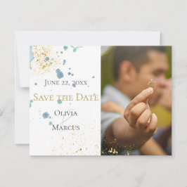 HOCHZEIT | Save the Date FOTO Blue Spritzer