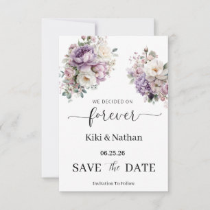 Hochzeit Save-the-Date-Karte