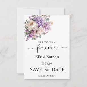 Hochzeit Save-the-Date-Karte
