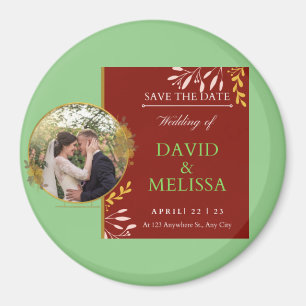 Hochzeit Save the Date Magnet
