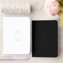 Hochzeit Seine Ihre Gelübde Braut Bräutigam Gelübd